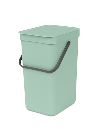 Avfallshink Sort & Go 12L, Jade Green