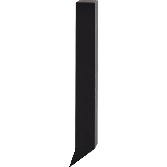 Design Letters Bokstav Grå i Aluminium 50 mm, J