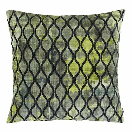 Portofino Kuddfodral 45x45 - Grön mönster