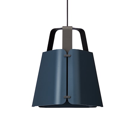 Fold Pendel Antracit/Azuritestruktur 34 cm