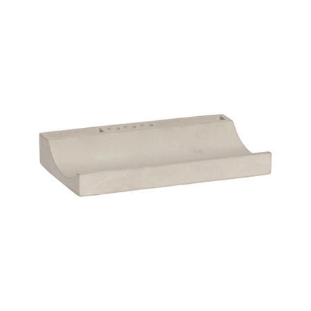 Skrivbordstillbehör 20x12xh3 cm - Cement