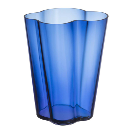 Iittala - Alvar Aalto Collection Vas 27 cm Ultramarin Blå
