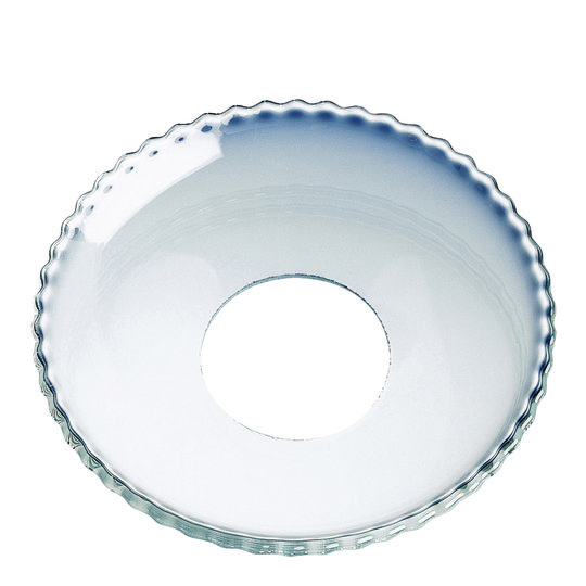 Nybro Crystal - Ljusmanchett 6,5 cm Klar/pärlkant