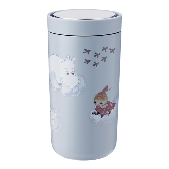 Stelton - Mumin To Go Click Mugg 20 cl Soft Cloud