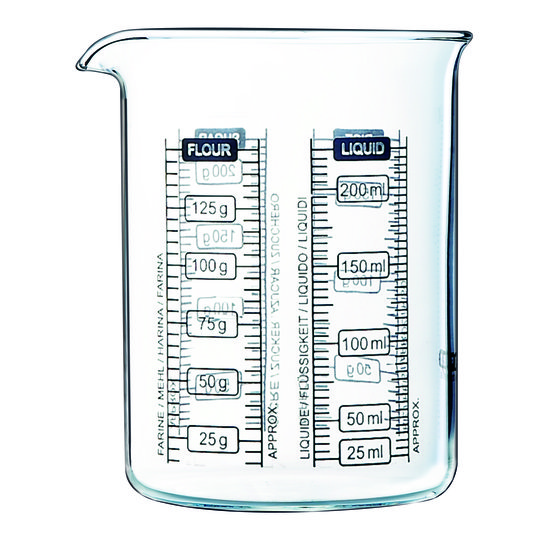 Pyrex - Kitchen Lab Måttkanna 0,25 L