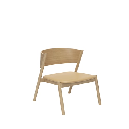 Oblique Fåtölj Natur/Natur