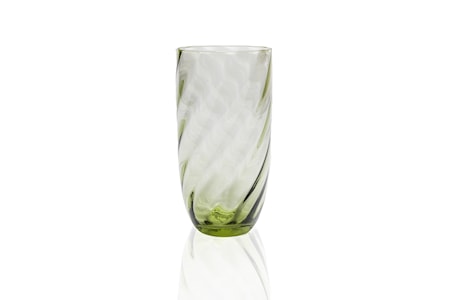 Swirl Long drink glas Olivegreen