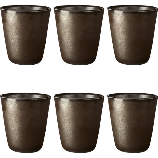 Aida RAW Termomugg 6 st. Metallic Brown