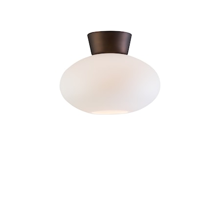 Bullo Plafond Oxid Opalglas 27 cm