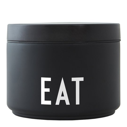 Design Letters - To Go Termo Lunchbox 0,33 L Eat Svart