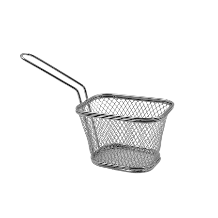 Pommeskorgar 8-pack Silver