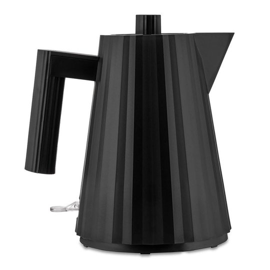 Alessi - Plissé Vattenkokare 1 L Svart