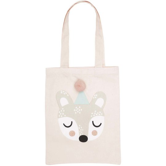 Södahl Tote bag 25x32 Bibi bear paste