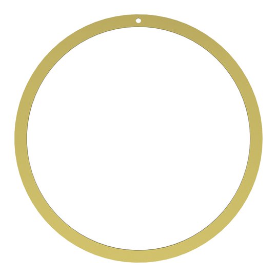 Cooee - Wreath Krans 20 cm Mässing
