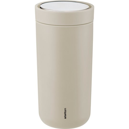Stelton To Go Click Steel termosmugg 0,4 liter, soft sand