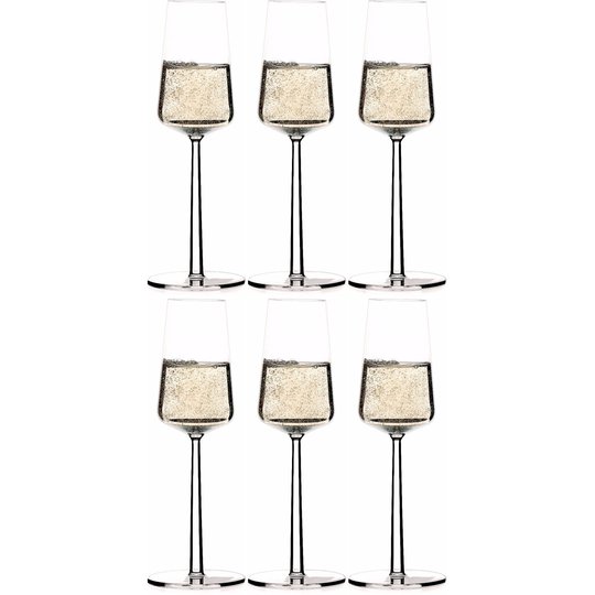 Iittala Essence champagneglas 21 cl, 6 st.