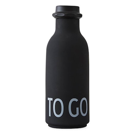 To Go Vattenflaska Svart