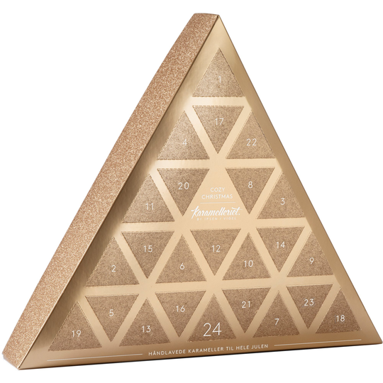Karamelleriet 2021 Cozy Christmas julkalender guld