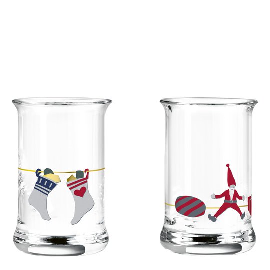 Holmegaard - Jul 2020 Snapsglas 3 cl 2-pack