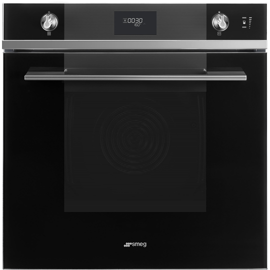 Smeg Inbyggnadsugn SteamOne, 60 cm, svart