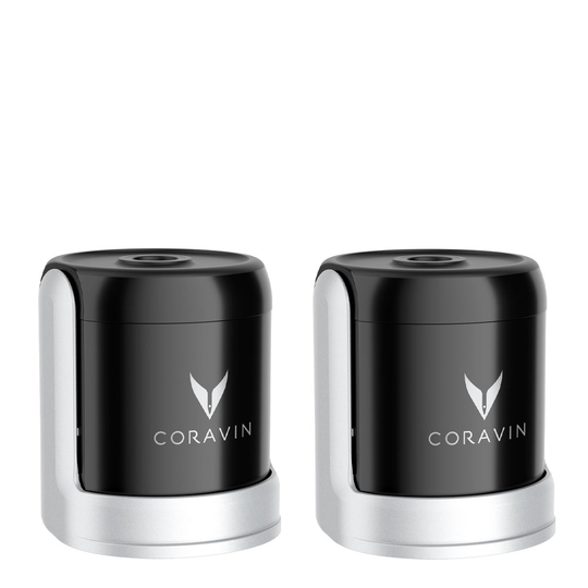 Coravin - Vinstop Sparkling 8 cm 2-pack Svart