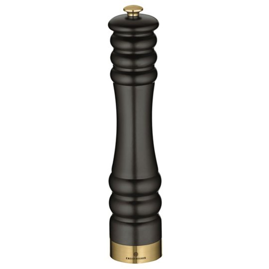 Zassenhaus Salt-/Pepparkvarn München Matt svart/guld 25 cm