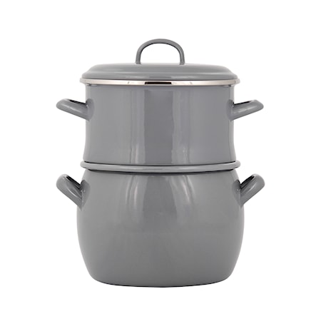 Grytset 4L och Durkslag Kockums Grey