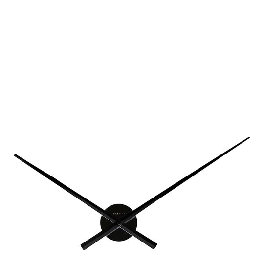 NeXtime - Hands Väggklocka 70 cm Svart