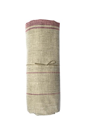 Elin Bordsduk Lingonberry/Natural 145x330 cm