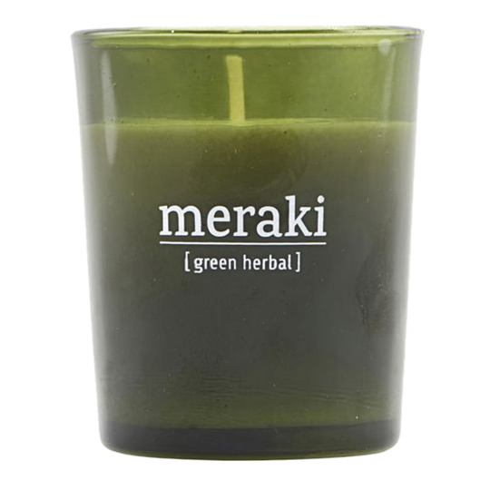 Meraki - Doftljus 6,7 cm Green Herbal