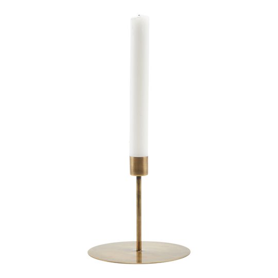 House Doctor - Anit Ljusstake 12 cm Antik mässing