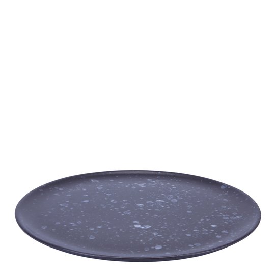 Aida - Raw Tallrik 28 cm Spotted Black