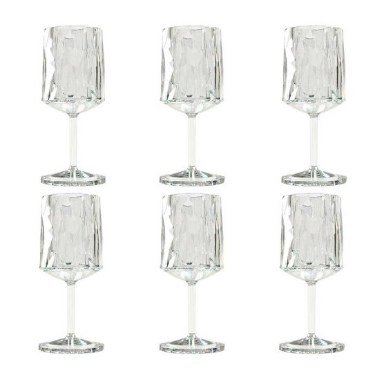 Koziol - Koziol Club No. 9 Vinglas 20 cl 6-pack Crystal Clear