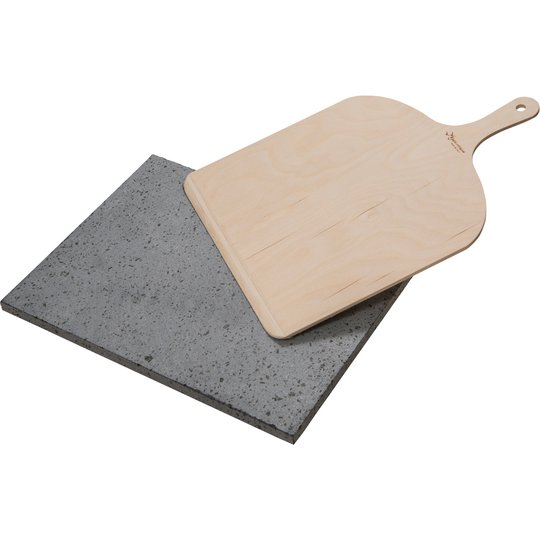 Eppicotispai Pizzaset med Lavasten och Bakspade
