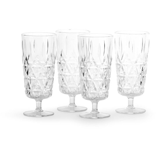 Sagaform Picnic champagne glas 4-pack