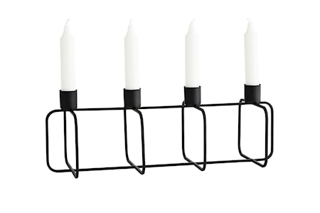 Rectangular candle holder
