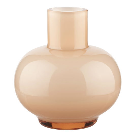 Marimekko - Mini Vase Vas Glas 6x5,5 cm Korall