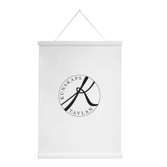 Kunskapstavlan - Posterhängare 51 cm Vit