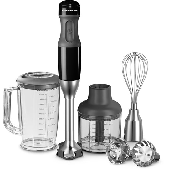 KitchenAid Stavmixer med tillbehörspaket Svart