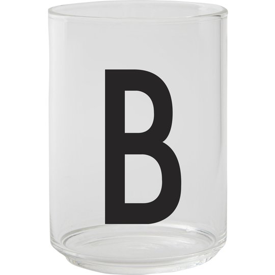 Design Letters Dricksglas, B