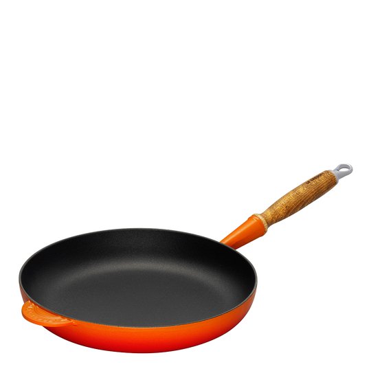 Le Creuset - Stekpanna med trähandtag 28 cm Vulkan