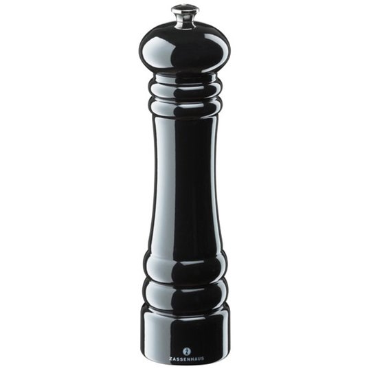 Zassenhaus Berlin Saltkvarn 24 cm Svart Blank