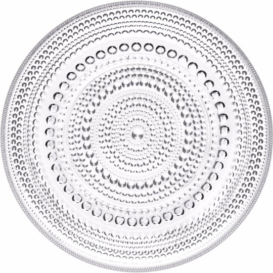 Iittala Kastehelmi Tallrik 17cm Klar