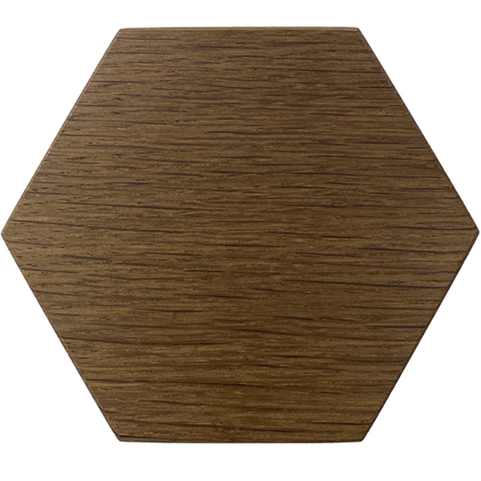 Ola Särén Design HEXA knivlist, rökt ek, 5-pack