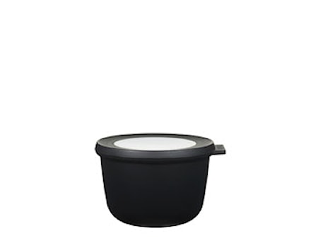 Skål med Lock Cirqula 50 cl black