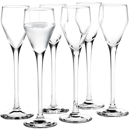 Holmegaard Perfection Snapsglas 55 cl 6 st, Klar