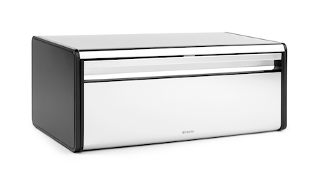 Brödskrin / med svarta sidor Brilliant Steel