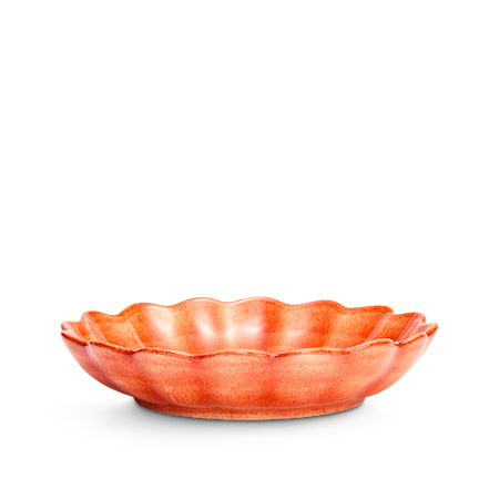 Ostronskål Mellan Orange 24 cm