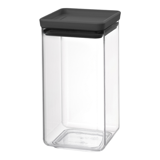 Brabantia - Förvaringslåda 1,6 l Klar/Grå