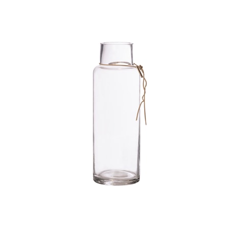 Glasvas 34cm Klar